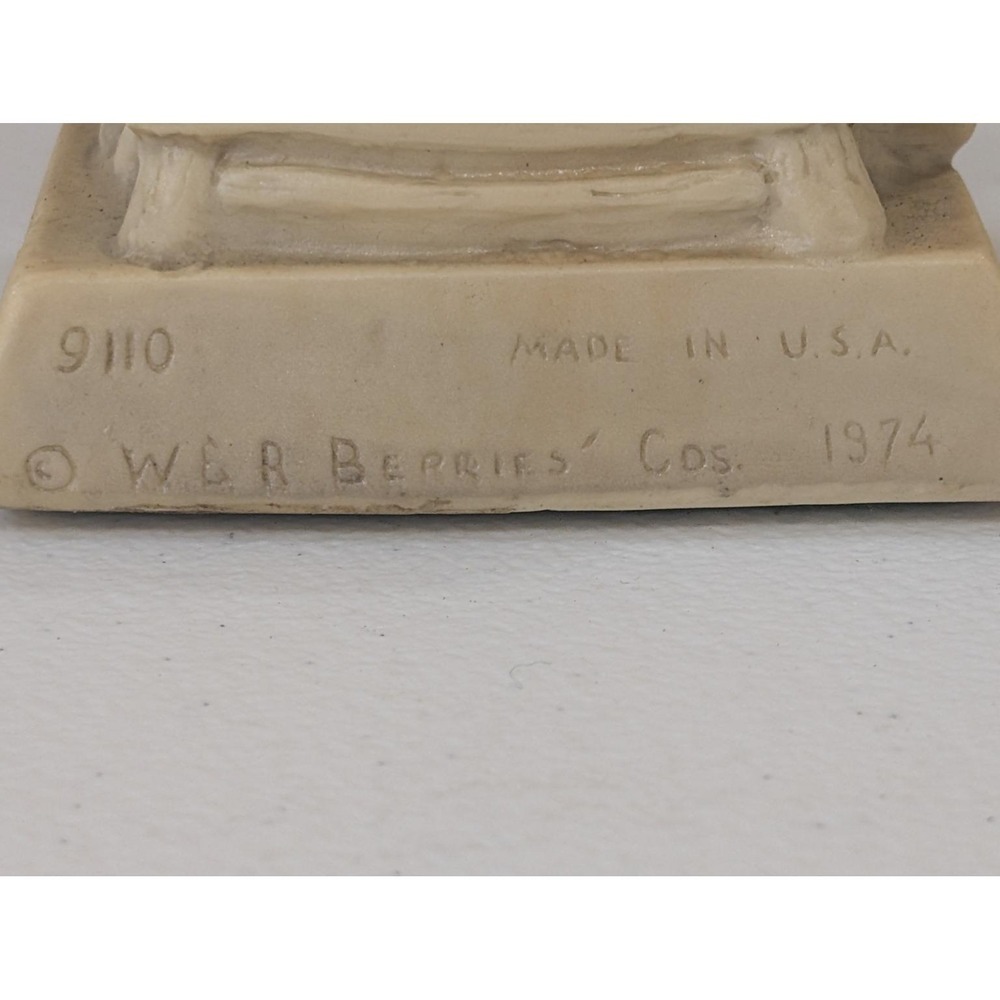 Vintage Russ Berrie 1974 "World's Best Weight Watcher" Figurine #9110 USA Resin - Picture 3 of 6